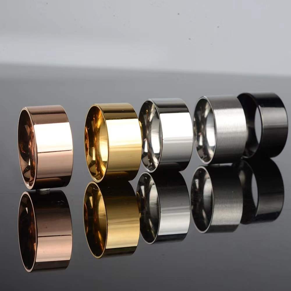 Gold/Silver Matte Tungsten Ring Wedding