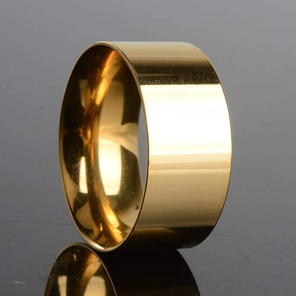 Gold/Silver Matte Tungsten Ring Wedding