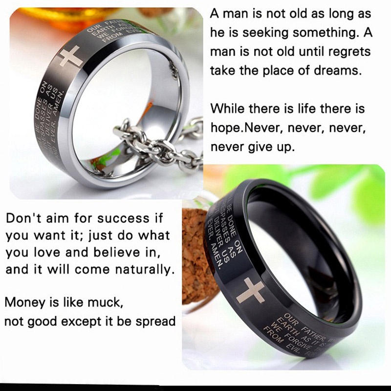 Tungsten Carbide Wedding Band Ring