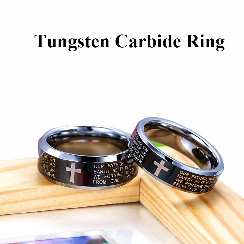 Tungsten Carbide Wedding Band Ring
