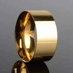 Gold/Silver Matte Tungsten Ring Wedding