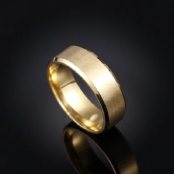 Stainless Steel Ring Pirate Captain Inlay Black Blue Background Men Finger Rings Wedding Band Jewelry